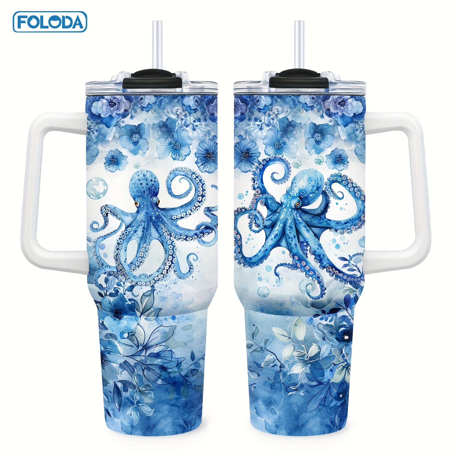 Stainless Steel Travel Mug with Sea Turtle Design for Women
