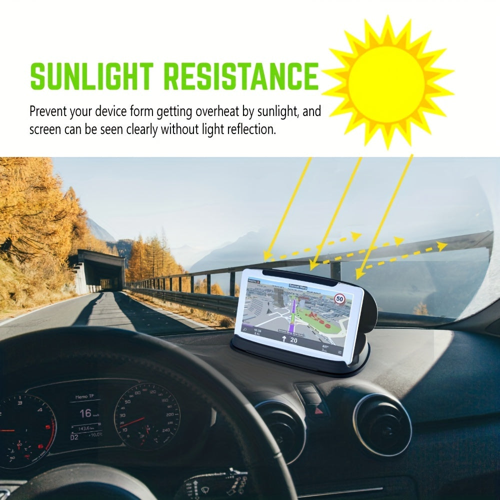 Soporte universal para teléfono de coche con pinza ajustable negro para smartphones