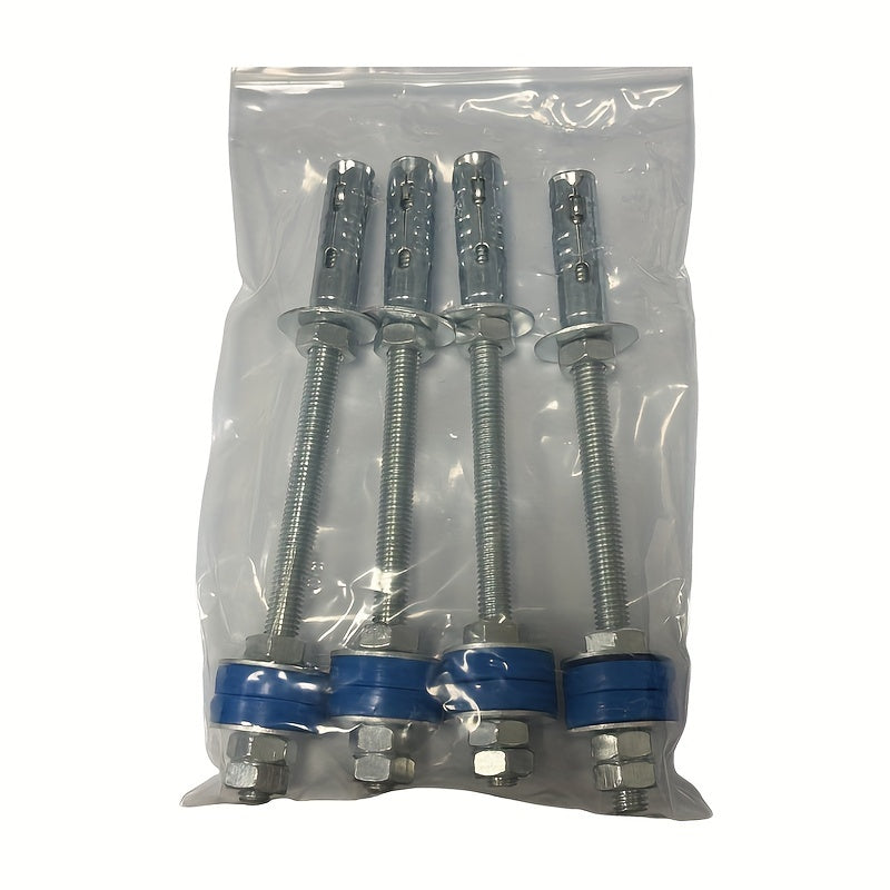 Silent Anti-Vibration Ceiling Rod for Central Air Conditioning with Rubber Pads and Expansion Bolts