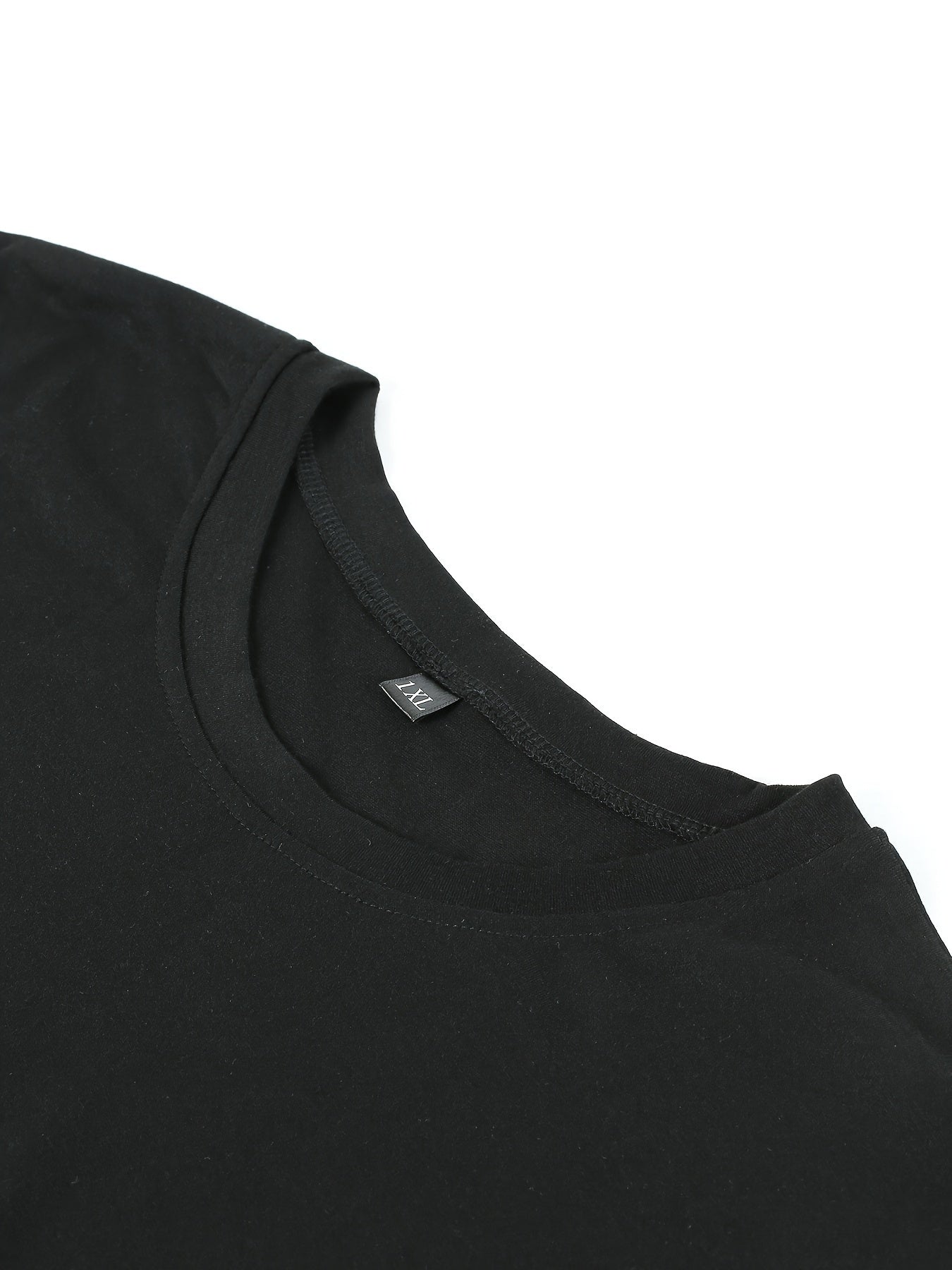 Women's Plus Size Letter Print T-Shirt Short Sleeve Casual Top