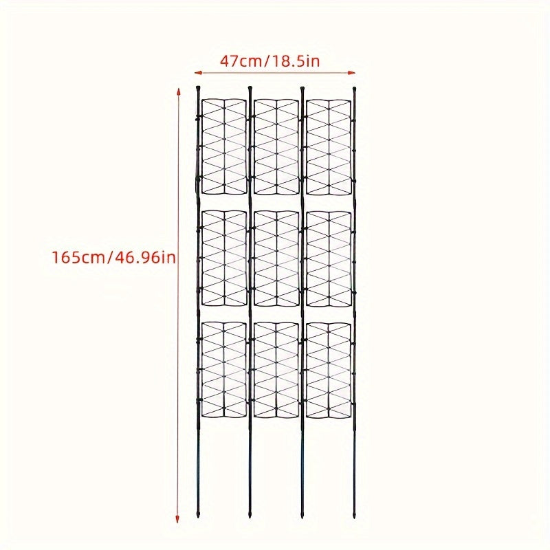 Европейский стиль железной проволочной решетки для цветов для вьющихся растений, роз и лотосов, для использования внутри и снаружи, садовая опора