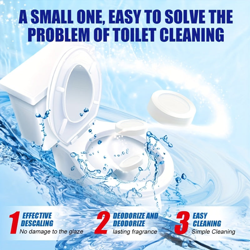 Автоматические таблетки для очистки унитаза от запахов и накипи