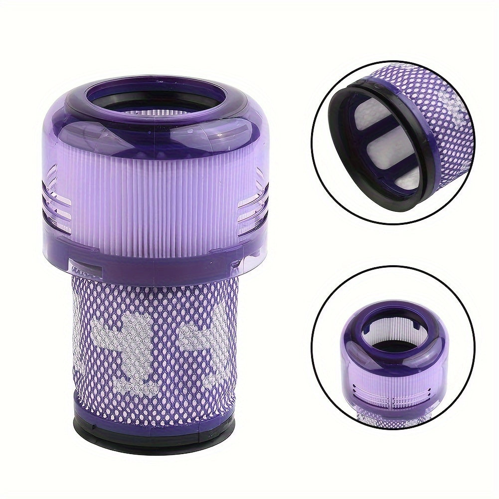 Dyson V12 Slim vakuumlari va V12 Detect Slim vakuumlari bilan mos keladigan ushbu to'plamda 2 ta V12 filtr mavjud.