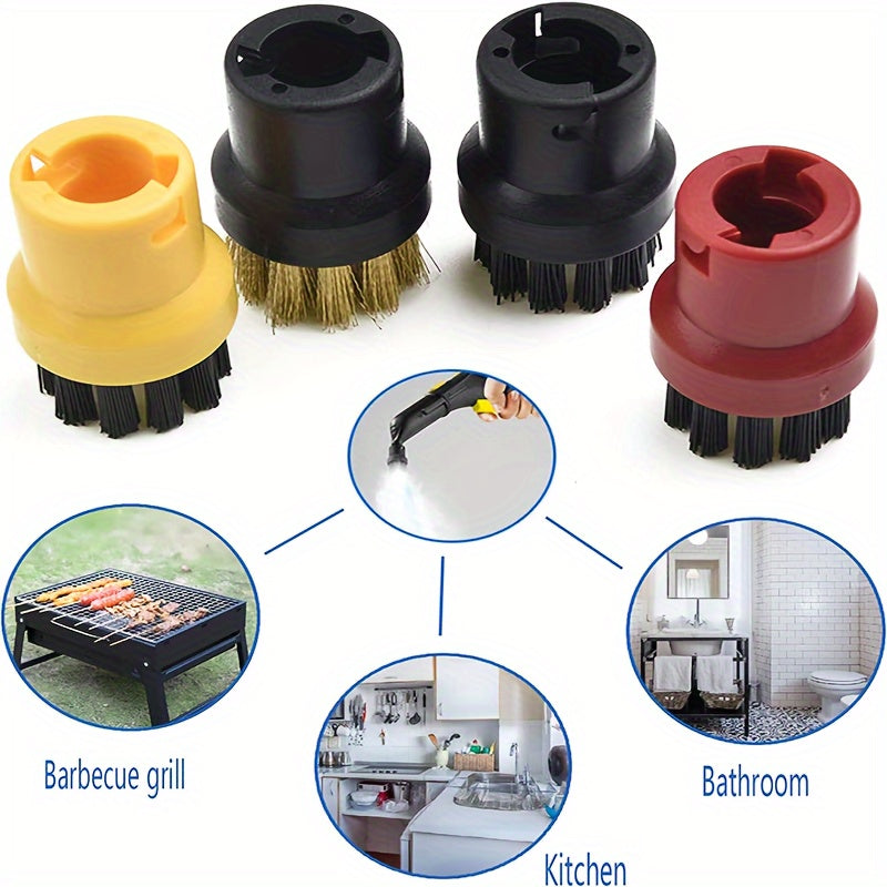 Mustahkam Plastik va Mis Cho'tkalar To'plami, SC1 dan CTK10 modellari uchun mos, Oshxona va Hammomda Chang Olish uchun Ideal, Ko'p Rangli Bug' O'chiruvchi, 26mm