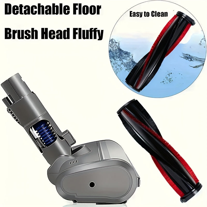 Электрическая насадка-щетка для пола для пылесоса Dyson V6 с LED-освещением и присоской