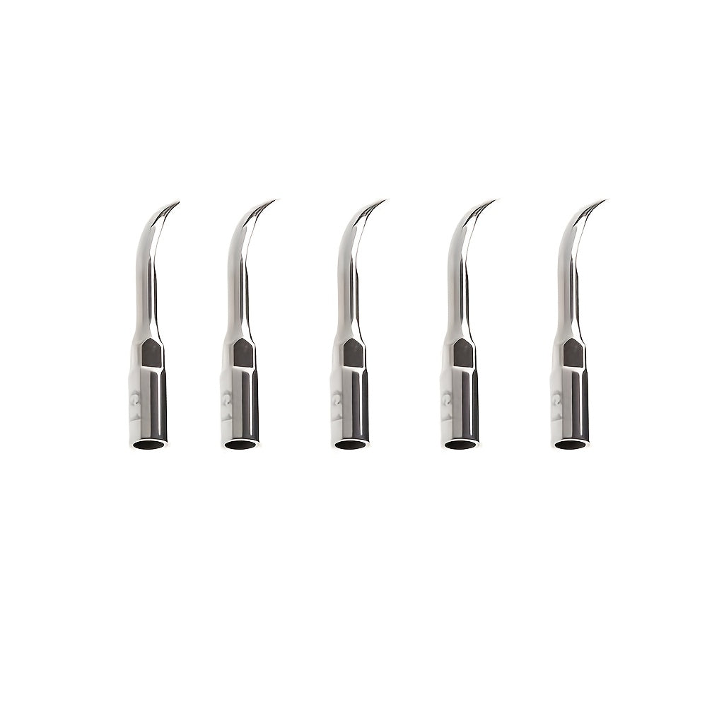 Set of 5 Stainless Steel Dental Cleaning Tools for Gum and Teeth Care Non-Electric Interdental Brushes and Picks