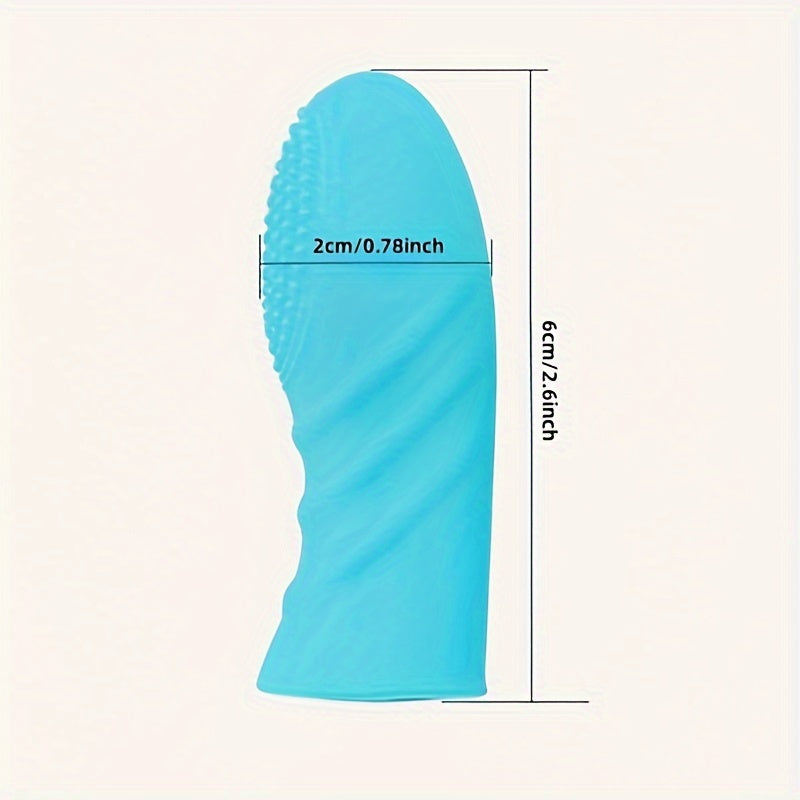 Masajeador vaginal femenino con 3 pinzas para dedos, estimulador de punto G y clítoris, color aleatorio