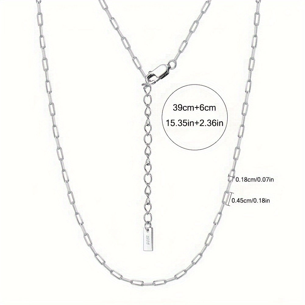 18K oltin qoplangan kumush gippoallergen qog'oz qalam zanjiri, yozgi to'plamlar uchun mukammal. Bitiruv mavsumi uchun hashamatli, minimalistik uslub. Sovg'a qutisida keladi, 3.5g/0.12oz.