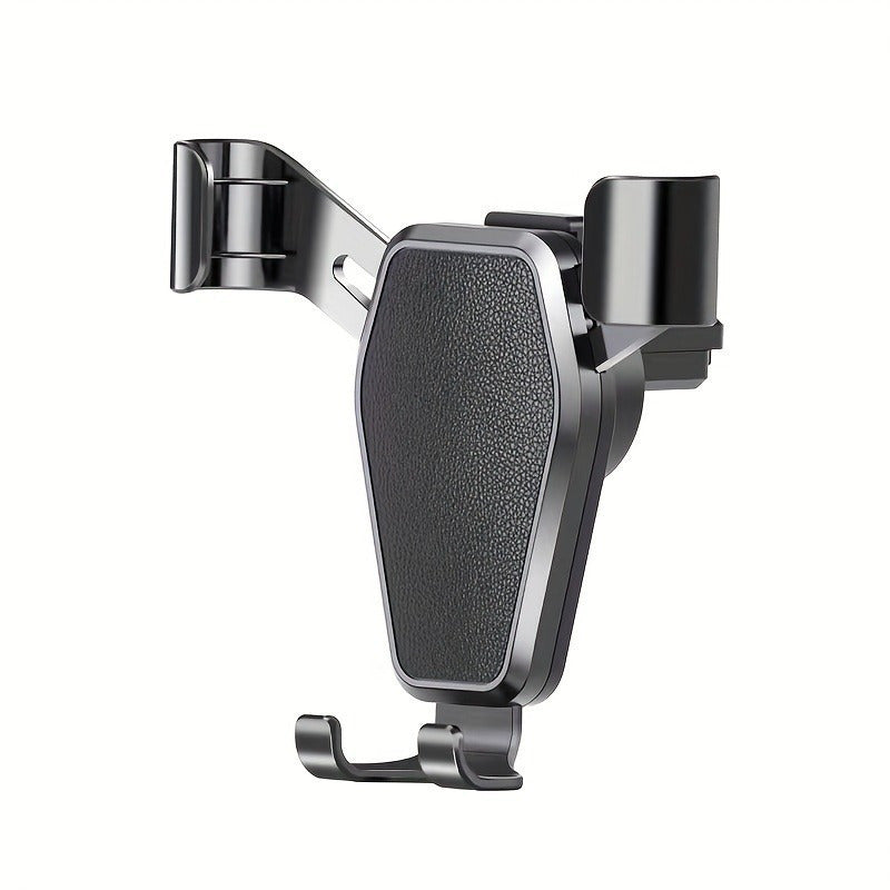 Soporte universal para teléfono de coche con soporte de ventilación, ajustable, con pinza de una mano y bloqueo estable