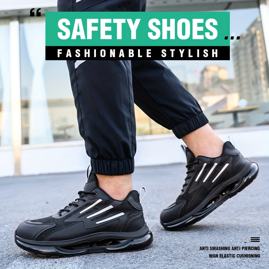 Women's Steel Toe Work Shoes Casual Durable Cushioned Sole