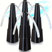 Retractable Fly Fan Portable Insect Repellent for Camping and Parties