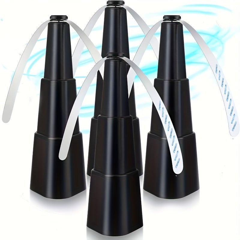 Retractable Fly Fan Portable Insect Repellent for Camping and Parties