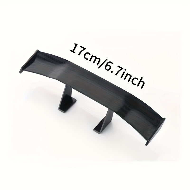 Avtomobillar va mototsikllar uchun orqa karbon tolali spoiler, polish qilingan yuzasi