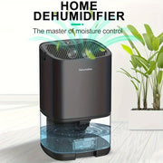 Silent Round Dehumidifier with Night Light for Living Room Bedroom Basement 1-10L Dual Voltage