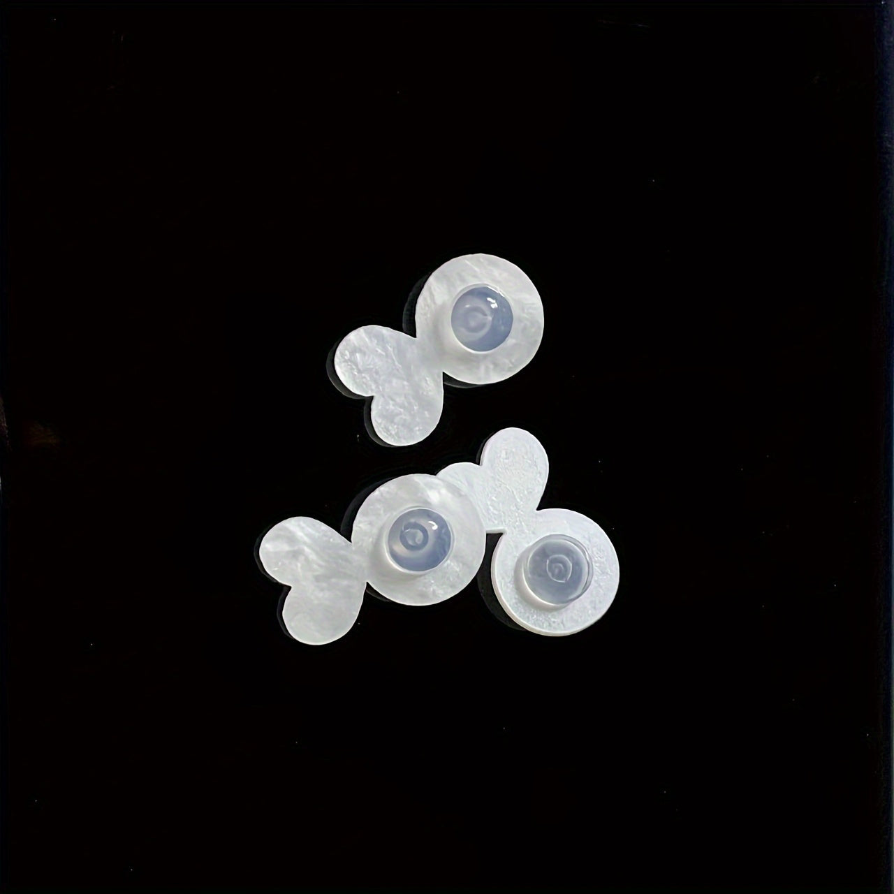 Silicone Ear Post Backs for Heavy Earrings Support Ear Lobes Prevent Drooping