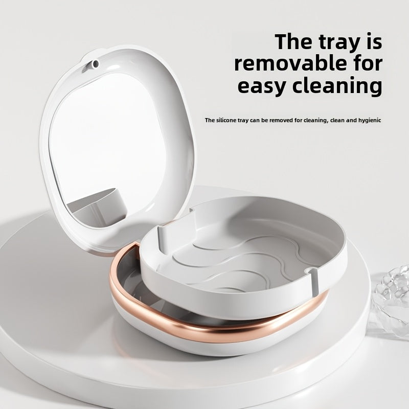 Dental Brace Storage Box Compact Sealed Bacteria-Proof Portable Organizer