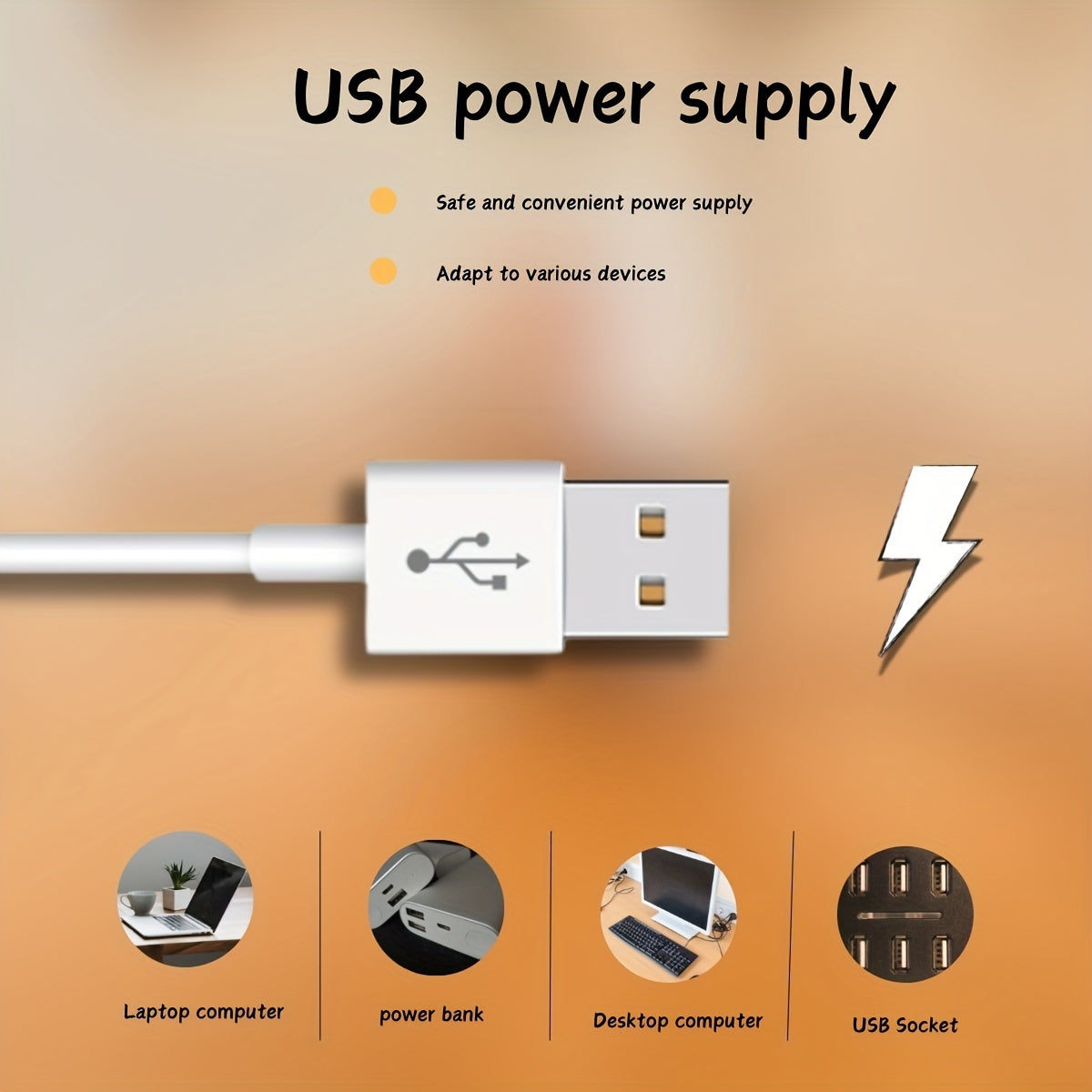 USB-Powered 3D Music Note Night Light for Bedroom Decor Kids Gift