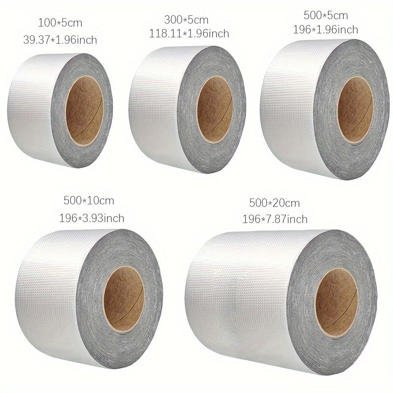 Waterproof Butyl Tape for Leak Sealing on Tiles Roofs Pipes Multiple Sizes
