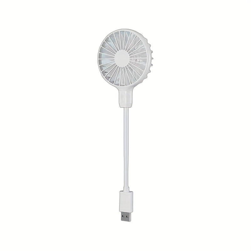 Portable USB Fans Set 1/2/4 Strong Airflow 360° Adjustable Hose Mini Brushless Motor