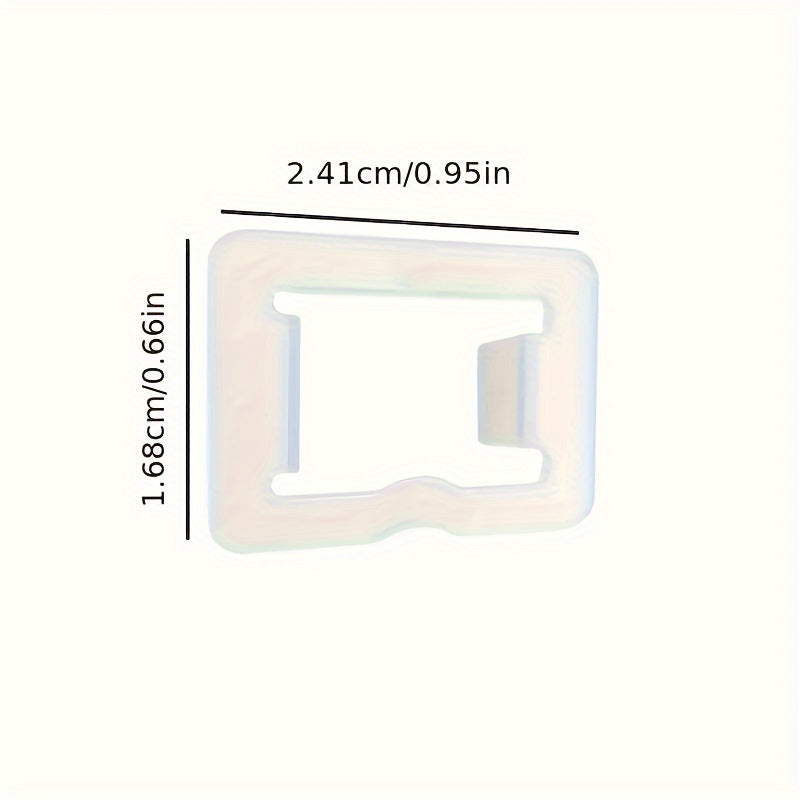 Комплект из 12 стабилизаторов для розеток с свободными настенными розетками, матовый белый, из неметаллического пластика