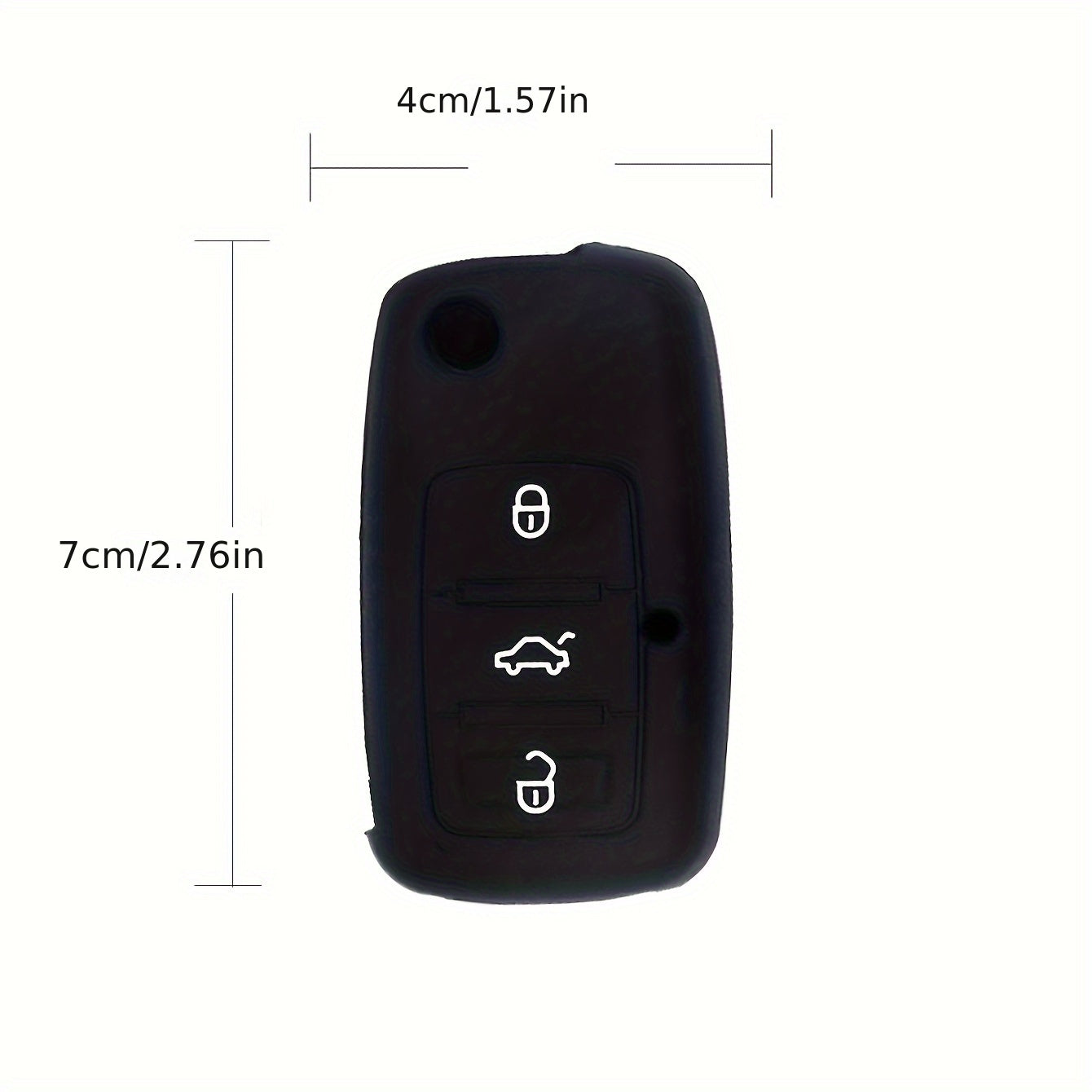 Silicone Key Fob Cover for Car Keys Anti-Fall Protective Rubber