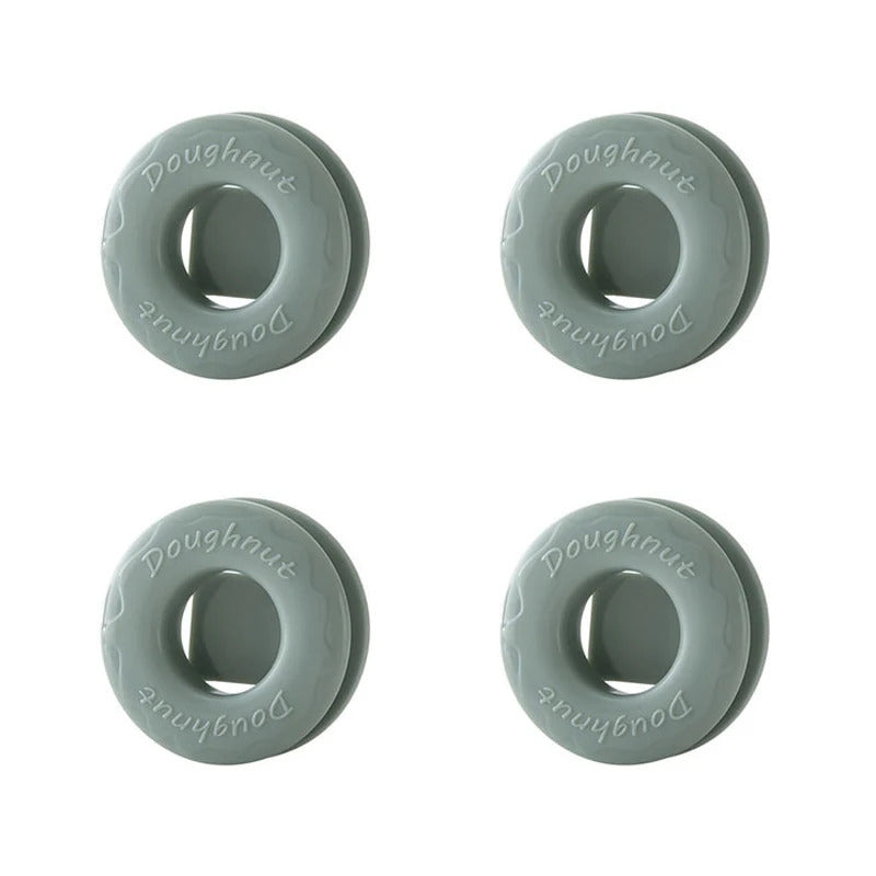 Set of 4 White Bed Sheet Clips Durable Plastic Mattress Grippers Keep Quilt Secure