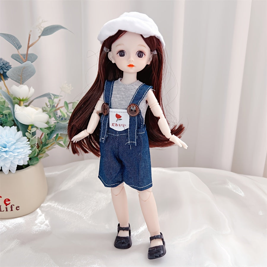 30.48 cm Fashion Doll with Ball Jointed Body for Kids Anime and Movie Themed Princess Style