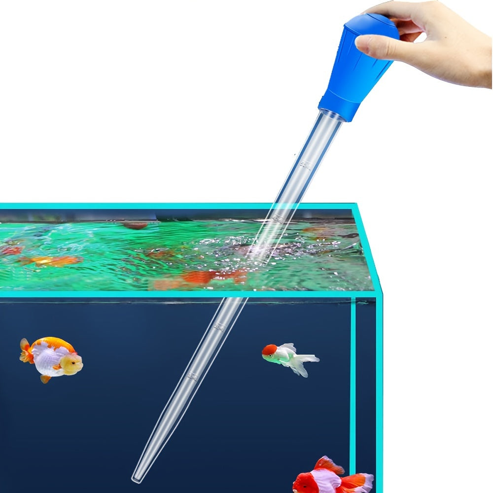 Aquarium Water Changer Manual Water Suction Device for Cleaning Fish Tanks