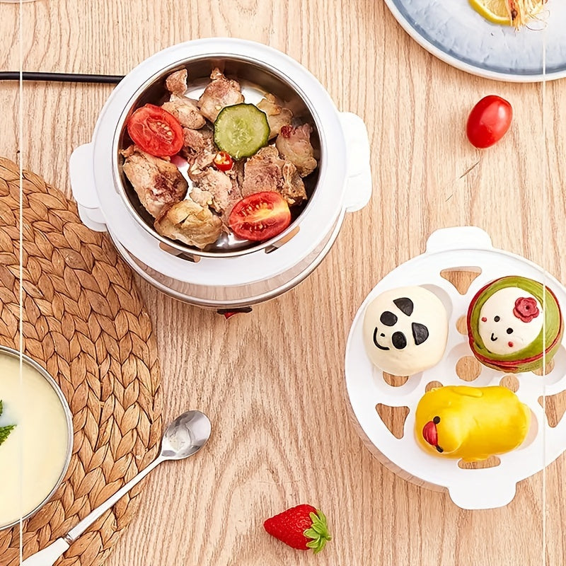 Electric egg cooker with vegetable steamer 14 capacity BPA-free signal indicator