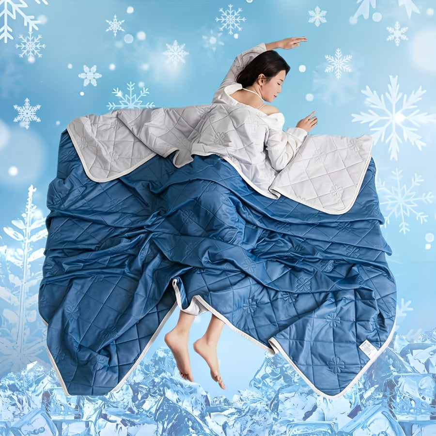 Cooling Summer Quilt Thin Breathable Machine Washable for Hot Sleepers