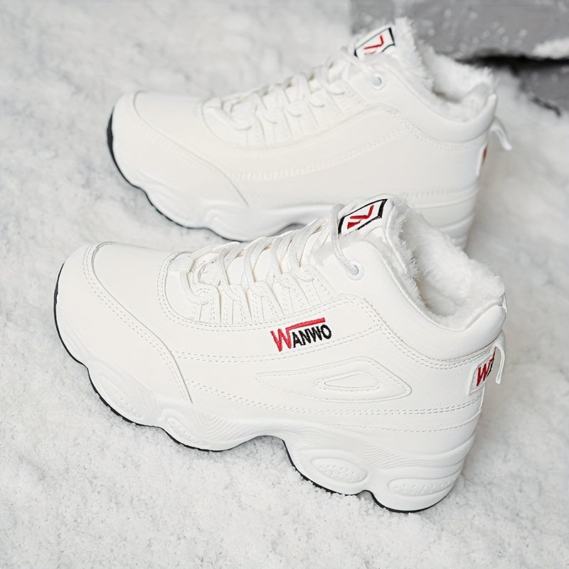 Women's Insulated Snow Boots - Thermal, Slip-Resistant, Winter Wear