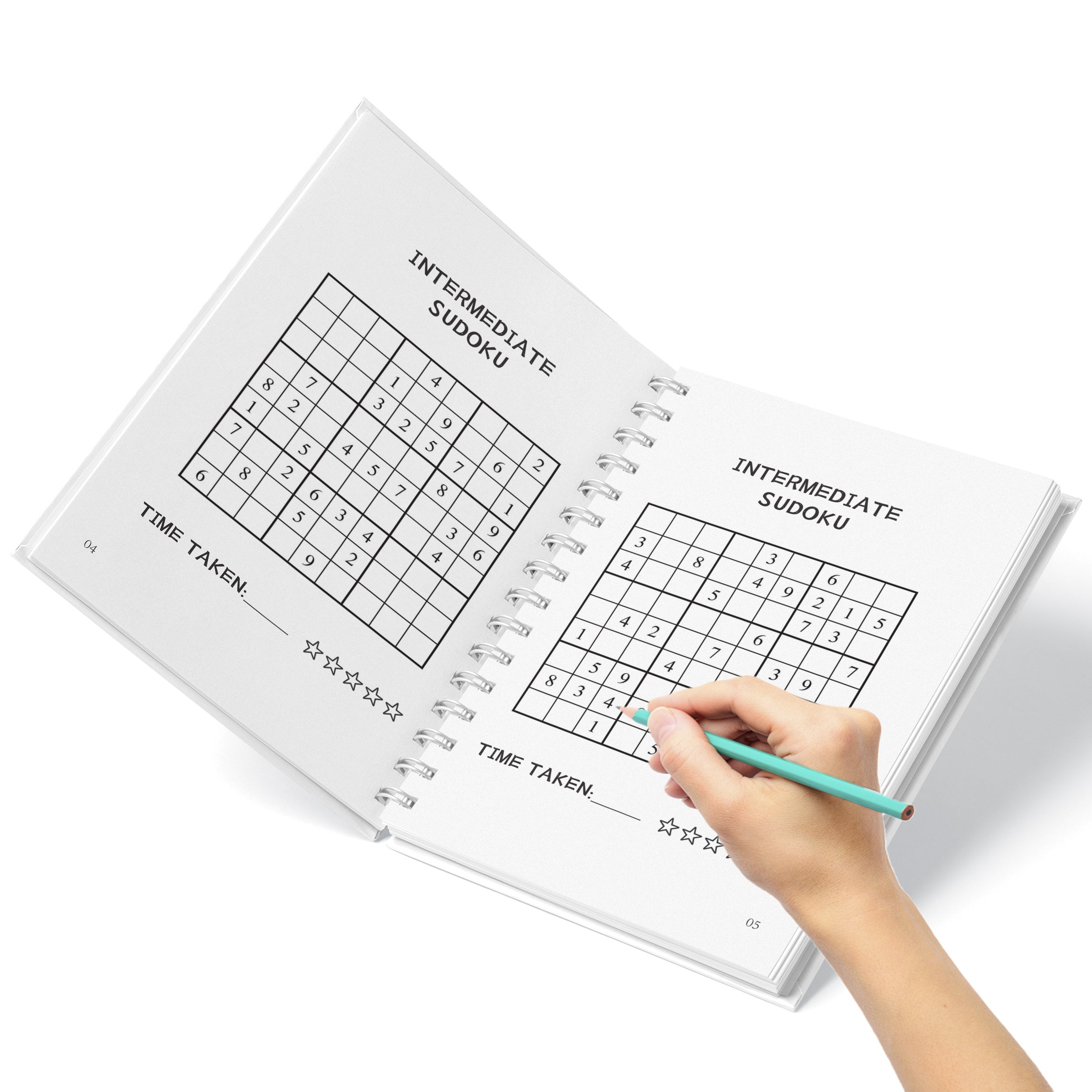 Sudoku Puzzle Book for Adults and Kids Critical Thinking Focus Brain Teasers