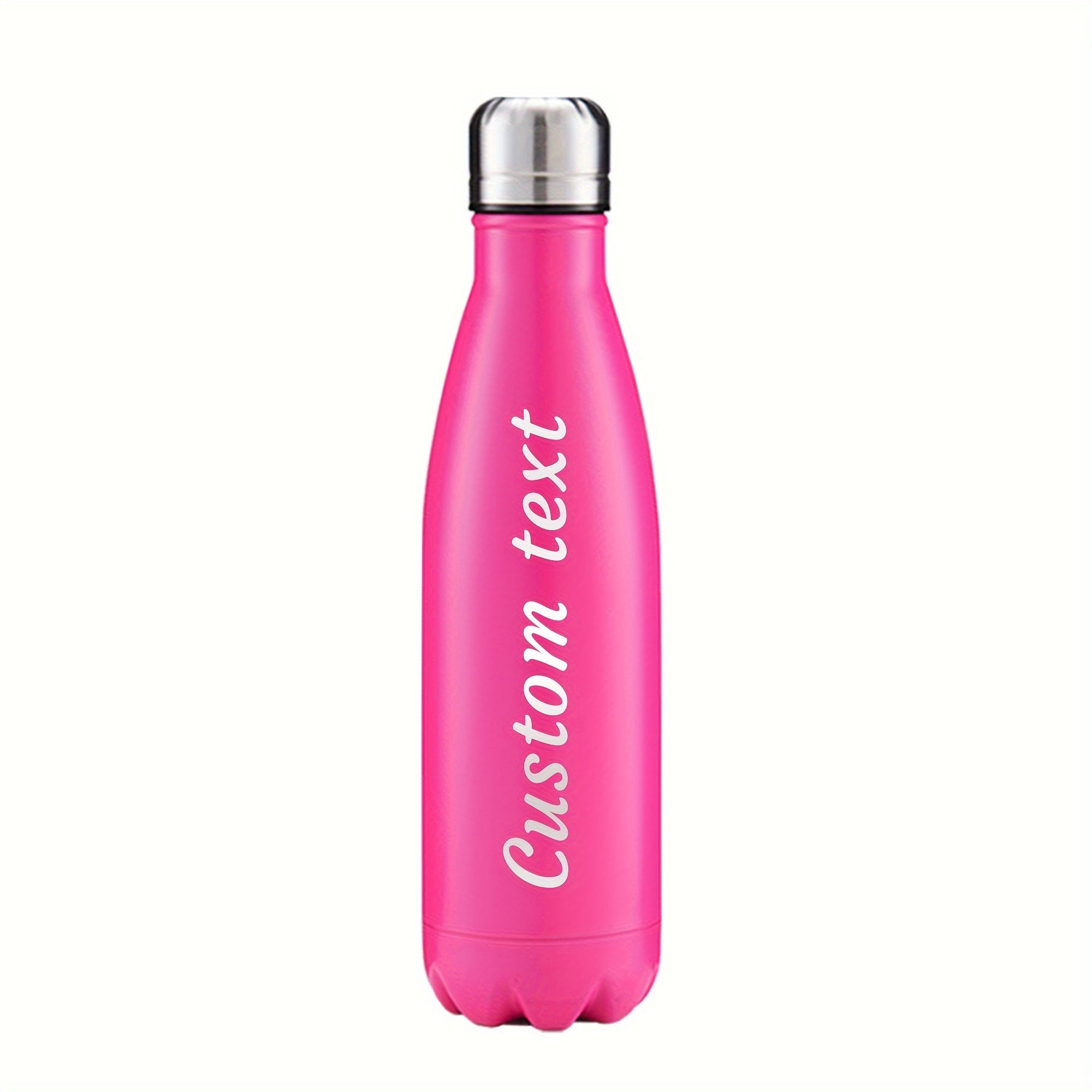 Custom Engraved Stainless Steel Water Bottle Leak Proof BPA-Free for Sports and Daily Use