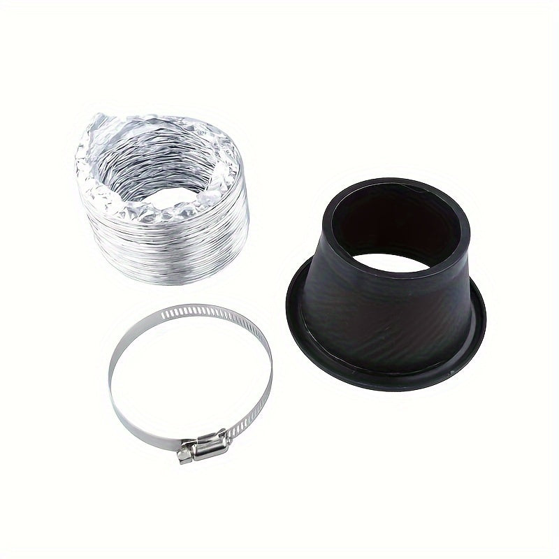 Набор трубок для переднего бампера автомобиля, воздухозаборник, имитирующий карбоновое волокно, турбозаслонка