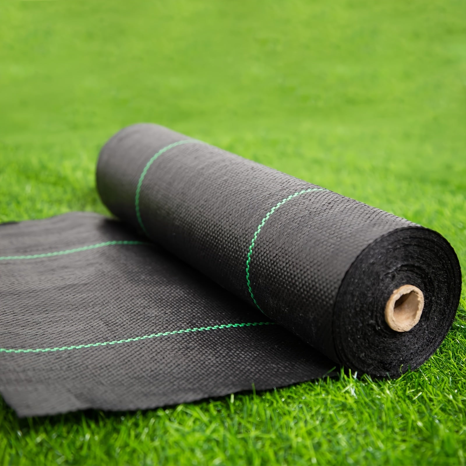 Black Thick PP Weed Barrier Fabric for Garden and Lawn Care