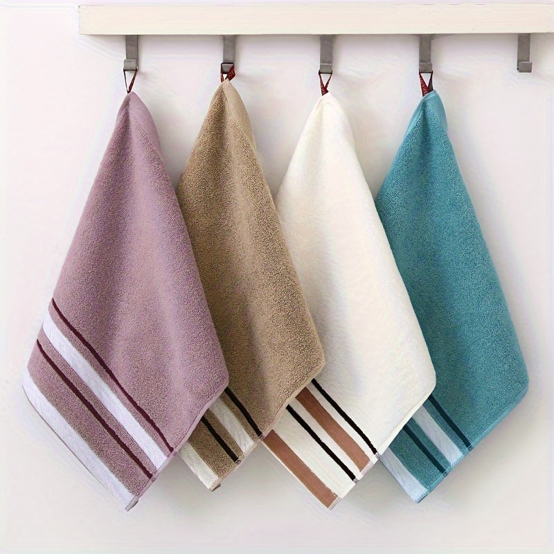 Cotton Small Square Towel 35x35cm Soft Absorbent Non-Shedding for Face Hands Sweat