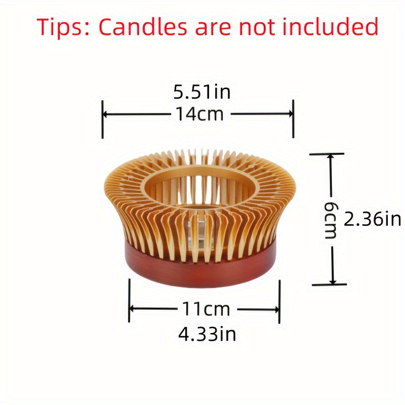 Metal Tea Warmer Set with Thermal Base for Holidays No Electricity Needed