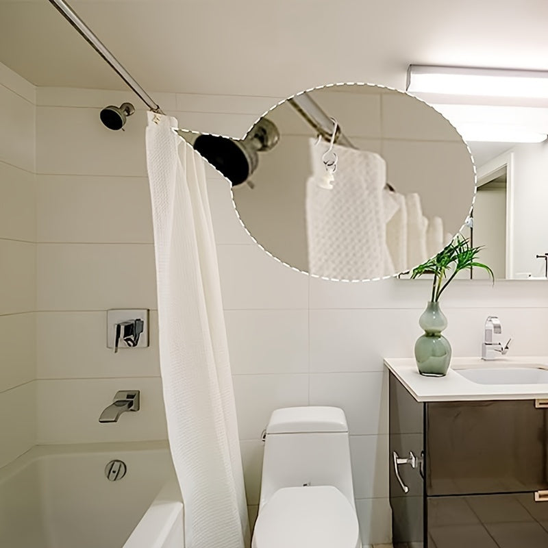 Metal Curtain Hooks and Gliders Set for Rail, Shower, and Door Curtains