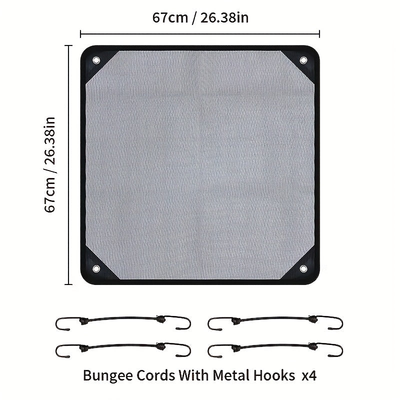 Outdoor Air Conditioner Cover Waterproof Windproof Dustproof Breathable PVC Mesh