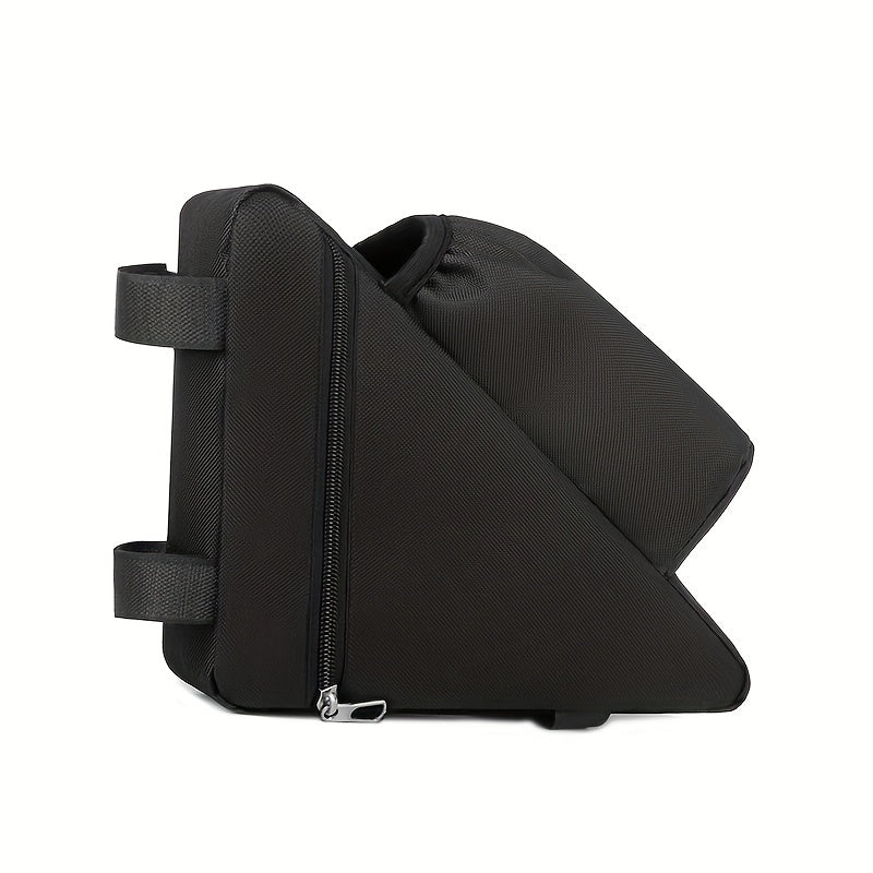 Bolsa para cuadro de bicicleta de montaña, resistente a la intemperie, organizador de almacenamiento para ciclismo