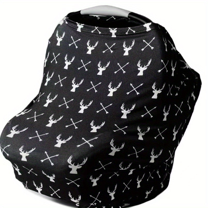 Multi-Use Car Seat Cover for Nursing, Breastfeeding, Pram, High Chair, and Car Seat