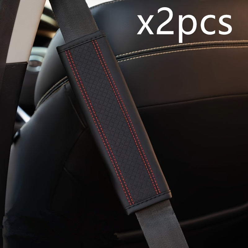 Car Shoulder Protector Cover Set Multicolor Seat Belt Accessories