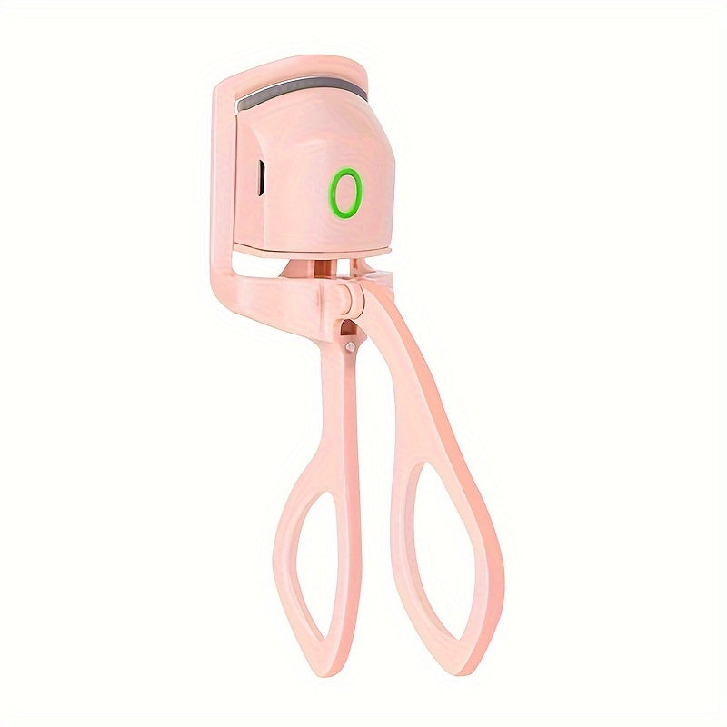 Rechargeable USB Electric Eyelash Curler 150mAh Lithium Battery Lightweight Travel Pink or White