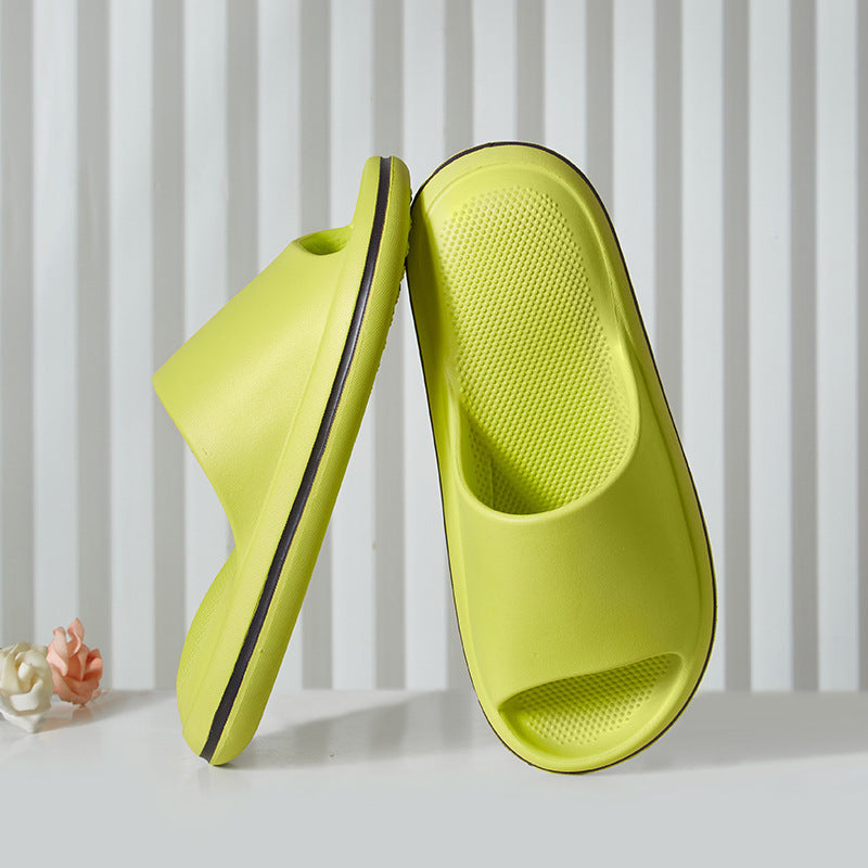 Ayollar uchun yumshoq tagli ichki shlyapa, sirpanmaydigan ochiq barmoqli krossovkalar, bir rangli