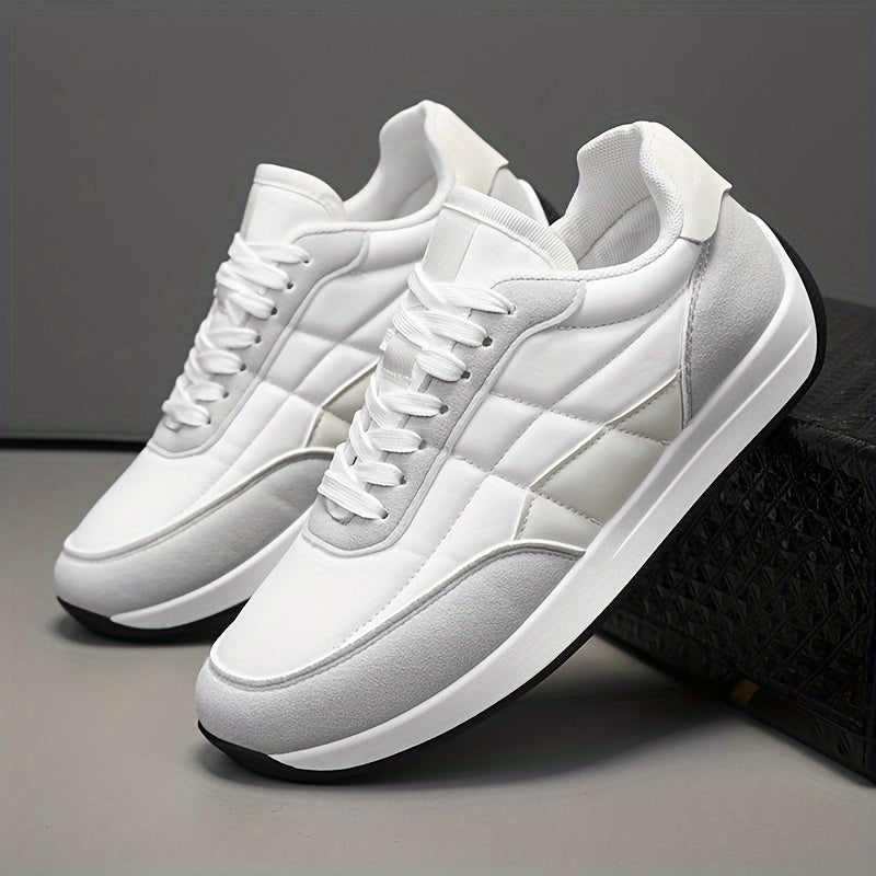 Men's Low Top Sneakers Durable Non-Slip Outdoor Hiking Casual Running Shoes