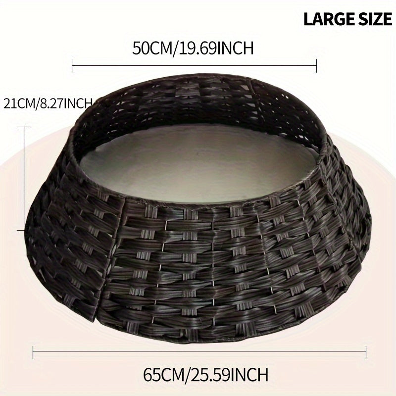 Christmas Tree Fence Skirt Stand Decor Durable Easy to Clean Holiday Season