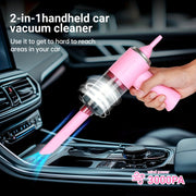 Handheld Car Vacuum Cleaner Wireless Dust Suction 1200mAh 35W Dry Wet