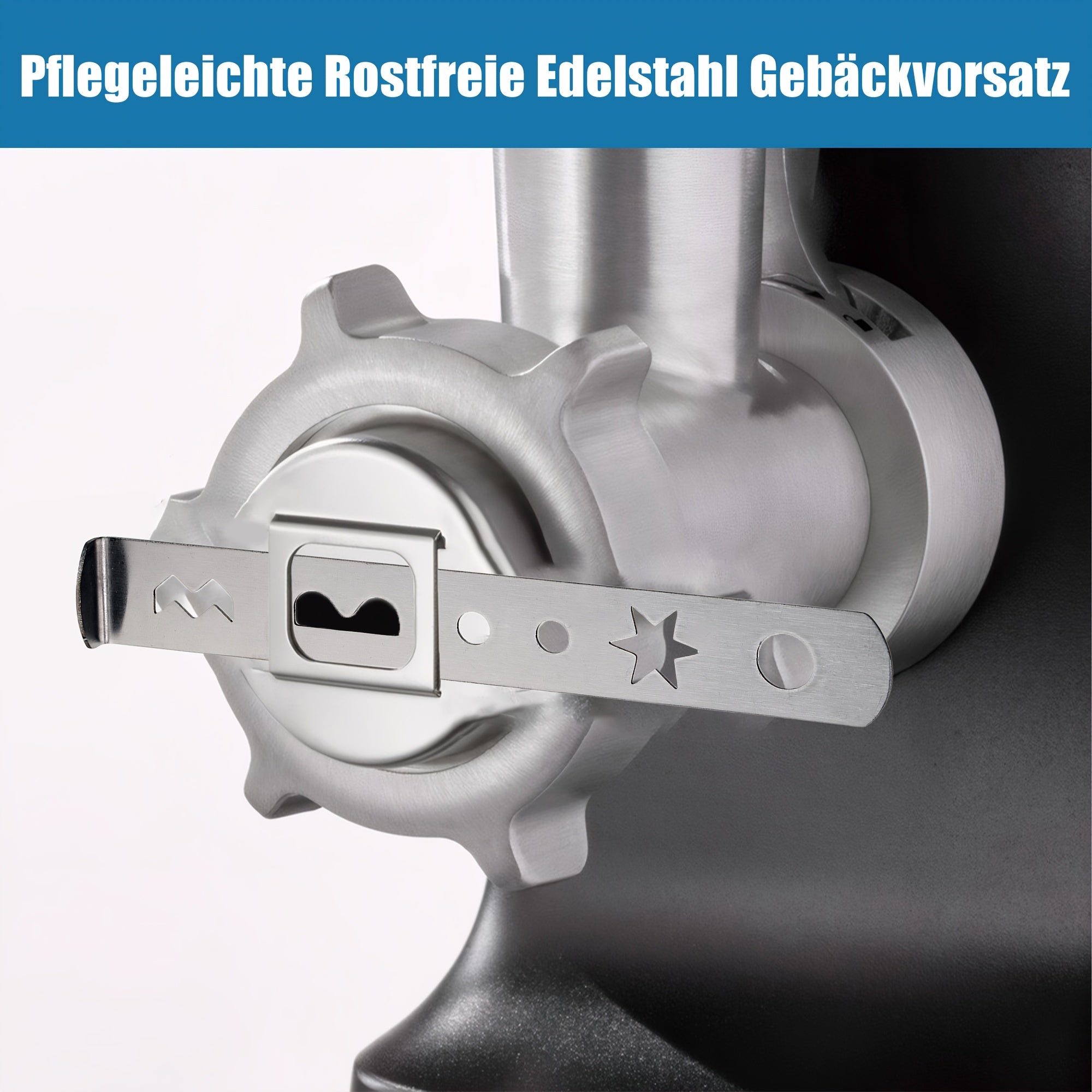 Naychali po'latdan yasalgan pechene kesgichlar to'plami, 3 xil shaklda: Yulduz, Yurak va Doira - Yaratkansiz pishirish uchun mukammal, Rojdestvo pechene va pizza uchun ideal - Oziq-ovqat xavfsizligi uchun mo'ljallangan xamir qo'shimchalari bilan birga.