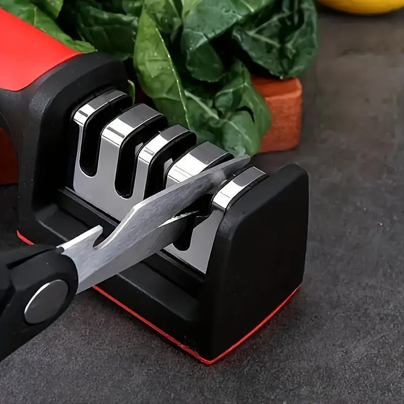 Ceramic Manual Knife Sharpener for Kitchen and Restaurant Use