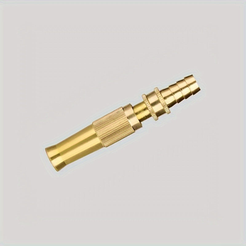 Copper Garden Hose with Nozzle Adjustable Valve Multi-Function Watering System for Car Wash Plants Lawn